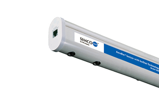 Static charge controller in mini-environments, laminar flow hoods, and workstation