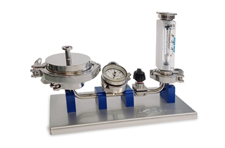 Compressed Gas Microbial Air Sampler