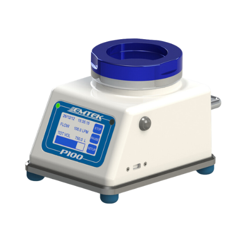 Emtek P100 portable air sampler for measuring microbial air contamination